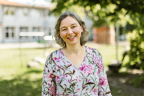 Frau Bou&eacute; (Klassenlehrerin der 2c)